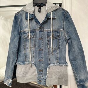 Woman’s Aqua Layered Denim Jeans